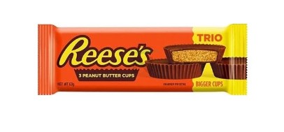 chi tiết REESE´S 3 Peanut Butter Cups Trio Bigger Cups 63g