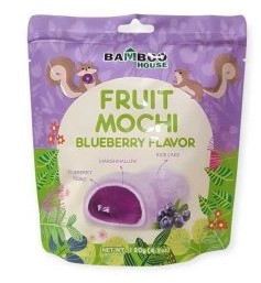 BAMBOO HOUSE Fruit Mochi Blueberry 120g