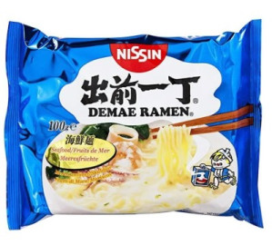 NISSIN DEMAE Instantní Ramen Nudle S Příchutí Sójové Omáčky100g