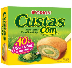 ORION Custard S Příchutí Zelené Rýže 279g