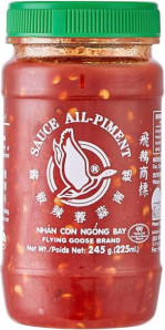 FLYING GOOSE Chilli Omáčka s Česnekem 245g