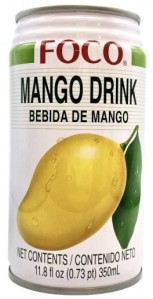 FOCO Nápoj s Příchutí Mango 350ml