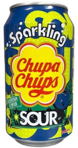 CHUPA CHUPS Soda S Příchutí Borůvky 345ml