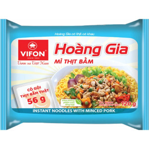 VIFON Hoang Gia Instantní Nudle Mleté Maso 120g