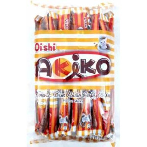 AKIKO Tyčinky Plněné Kávovým Krémem 160g