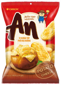 ORION AN Rýžové Krekery S Příchutí Bramborového Sýra 100g