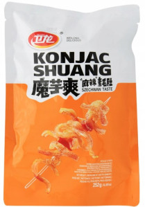 WEILONG Konjac Snack Shuang Sichuan 252g