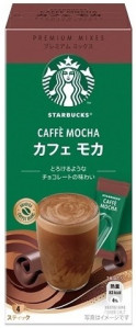 STARBUCKS Premium Mix Cafe Mocha 4 Sticks 88g (JP)
