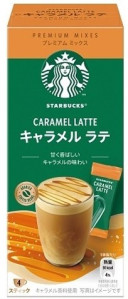 STARBUCKS Premium Mix Caramel Latte 4 Sticks 92g (JP)