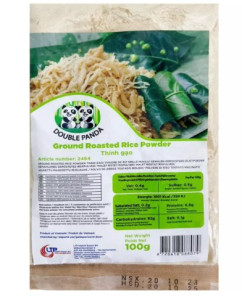 DOUBLE PANDA Mletý Pražený Rýžový Prášek (Thinh Gao) 100g