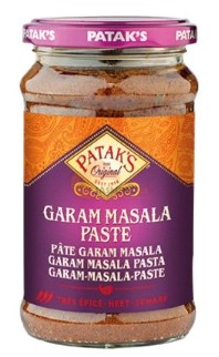 chi tiết PATAK´S Kořenící pasta Garam Masala 283g