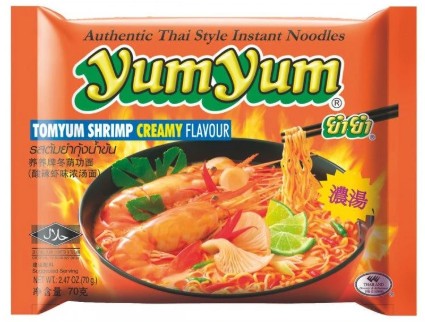 chi tiết YUMYUM Instantní Nudle S Příchutí Tomyum Creamy 70g