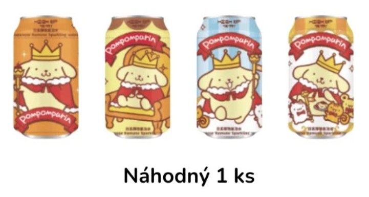 chi tiết HIGH UP Original Pudding Dog Sparkling Water 330ml