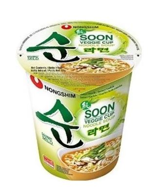 chi tiết NONGSHIM SOON Instantní Nudle S Zeleninovou Příchutí 67g
