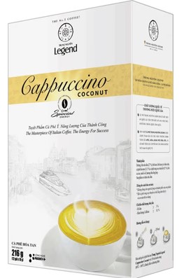 chi tiết TRUNG NGUYEN Cappuccino Coconut 216g