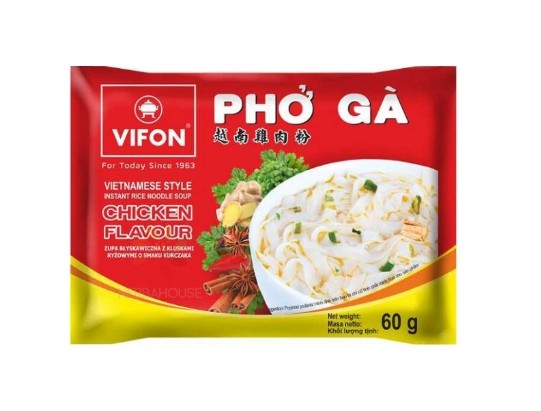 chi tiết VIFON Pho Polévka s Příchutí Kuřecí 60g