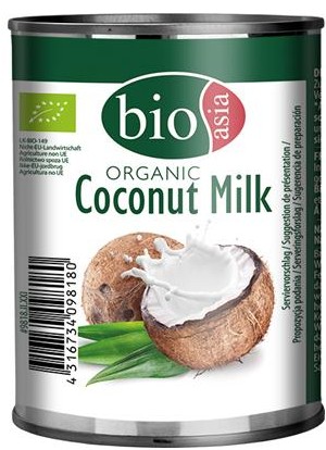 chi tiết BIOASIA Kokosové Mléko 160ml