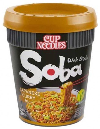 chi tiết CUP NOODLES Soba Nudle Japonské Kari 90g (CUP)