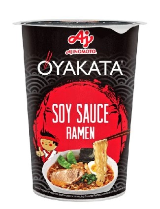 chi tiết AJI OYAKATA Instantní Ramen Nudle S Příchutí Sójové Omáčky Cup 63g