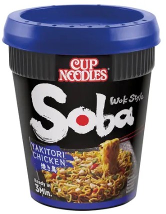 chi tiết CUP NOODLES Soba Nudle Kuřecí Yakitori 89g (CUP)