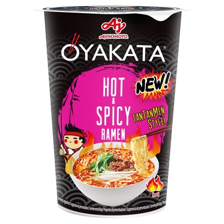 chi tiết OYAKATA Instantní Nudle Hot And Spicy 63.5g