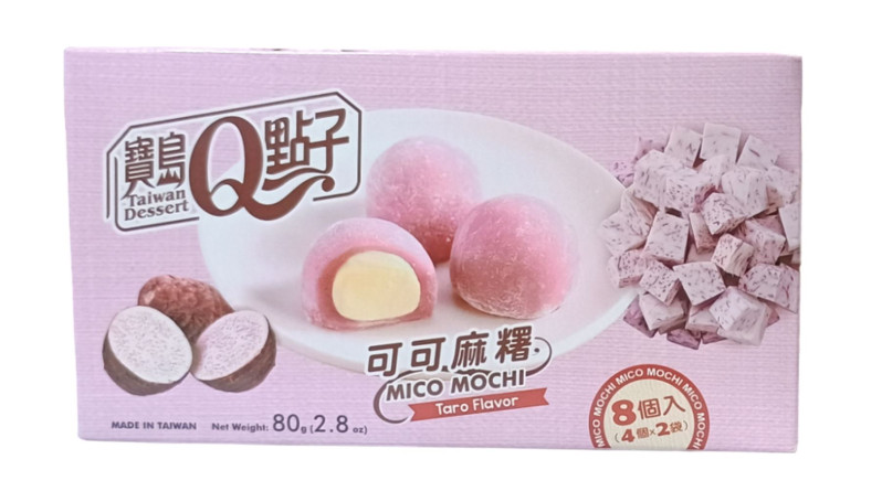 chi tiết Q Mochi Rýžové Koláčky Taro 80g