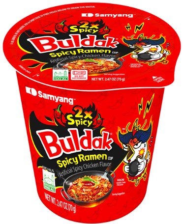 chi tiết SAMYANG Buldak 2X Spicy Cup 70g
