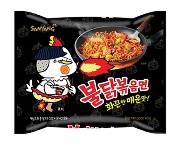 chi tiết SAMYANG BULDAK Ramen Nudle Kuřecí Pálivé 140g