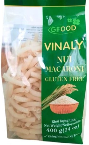 chi tiết VINALY Rýžové Těstoviny Nui Gao Ong Trang 400g