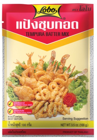 chi tiết LOBO Obalovácí Směs Tempura 150g
