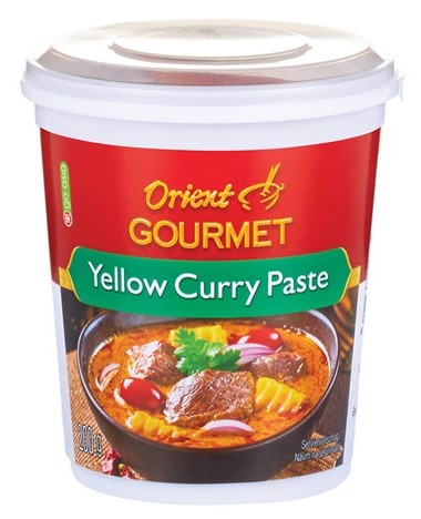 chi tiết ORIENT GOURMET Žlutá Kari Pasta 200g