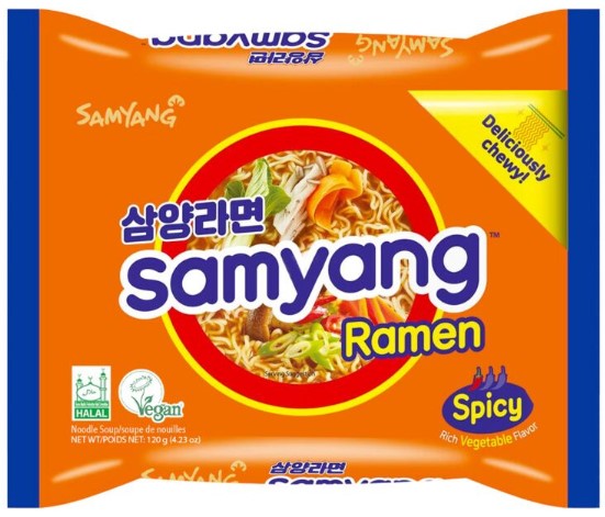 chi tiết SAMYANG Nudle Ramen Spicy 120g