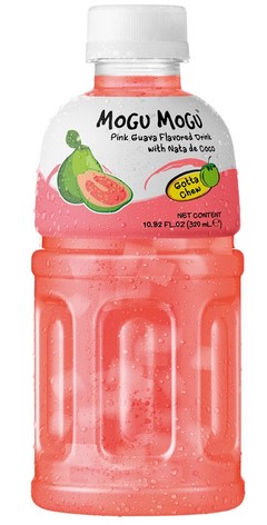 chi tiết MOGU MOGU Nápoj S Želé S Příchutí Guavy 320ml