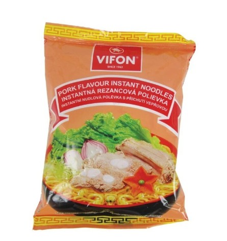 chi tiết VIFON Instantní nudlová polévka s přichutí vepřovou 60g