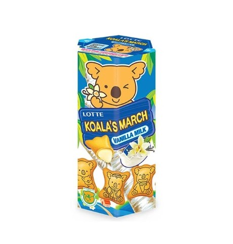 chi tiết LOTTE Koalas March s vanilkovým krémem 37g