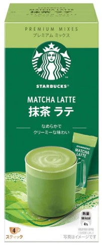 chi tiết STARBUCKS Premium Mix Matcha Latte 4 Sticks 96g (JP)
