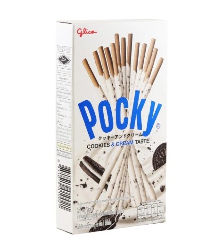 chi tiết GLICO Pocky Cookies A Cream 45g