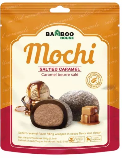 chi tiết BAMBOO HOUSE Mochi Slaný Karamel 180g