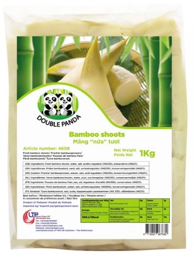 chi tiết DOUBLE PANDA Bambusové Výhonky Špicky 1kg