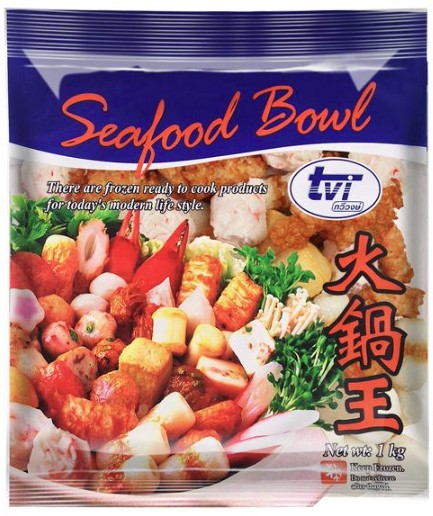 chi tiết Tvi Frozen Seafood Bowl 500g.