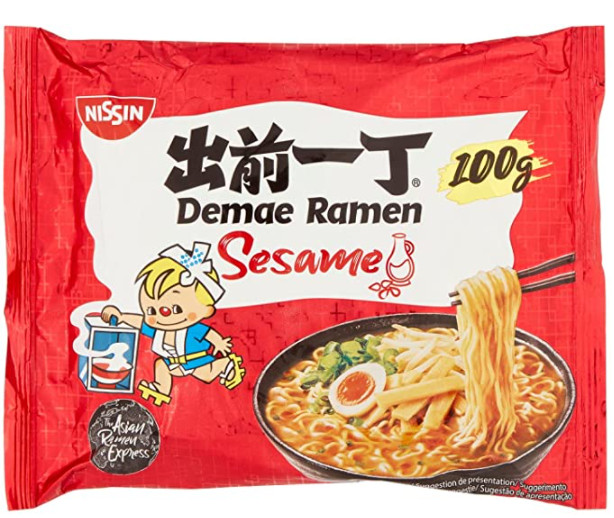 chi tiết NISSIN Demae Ramen Sezam 100g
