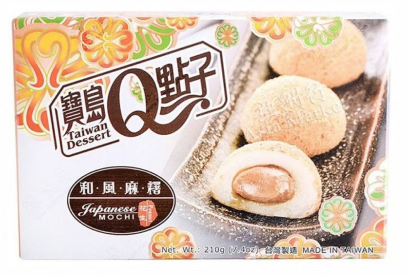 chi tiết Q Mochi Rýžové Koláčky S Příchutí Arašídy 210g