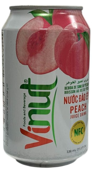 chi tiết VINUT Nápoj S Příchutí Broskový 330ml