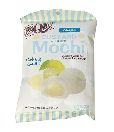 chi tiết Q Mochi Rýžové Koláčky S Příchutí Citrony 110g
