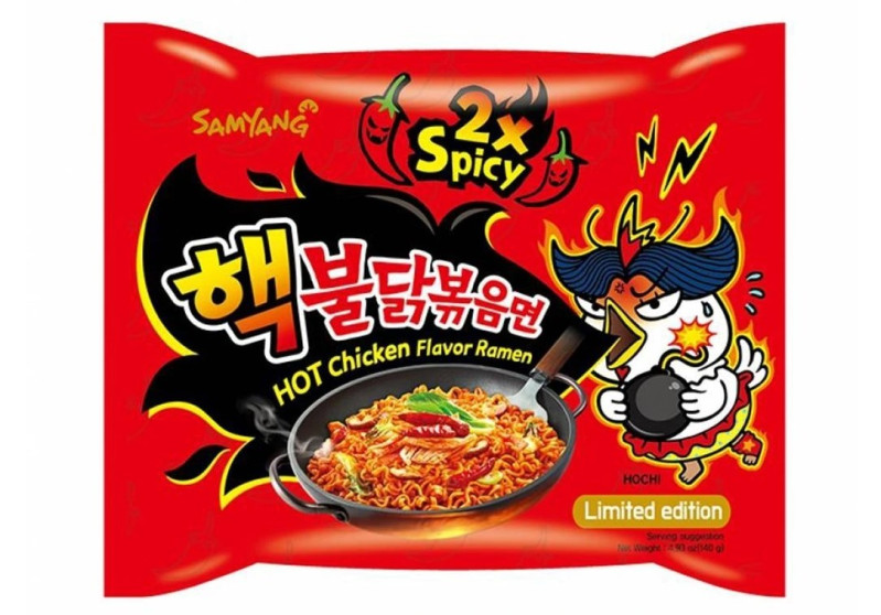 chi tiết SAMYANG Buldak Ramen 2x Spicy Chicken 140g