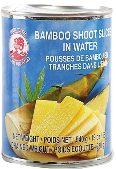 chi tiết COCK Bambusové Výhonky Plátky 540g