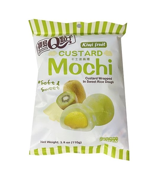 chi tiết Q Mochi Custard Kiwi 110g