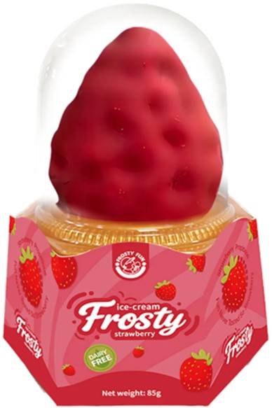 chi tiết FROSTY FUN 3D Zmrzlina Jahodová 85g