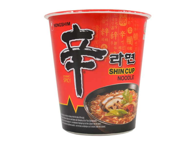 chi tiết NONGSHIM SHIN Instantní Ramyun Nudle Cup 68g