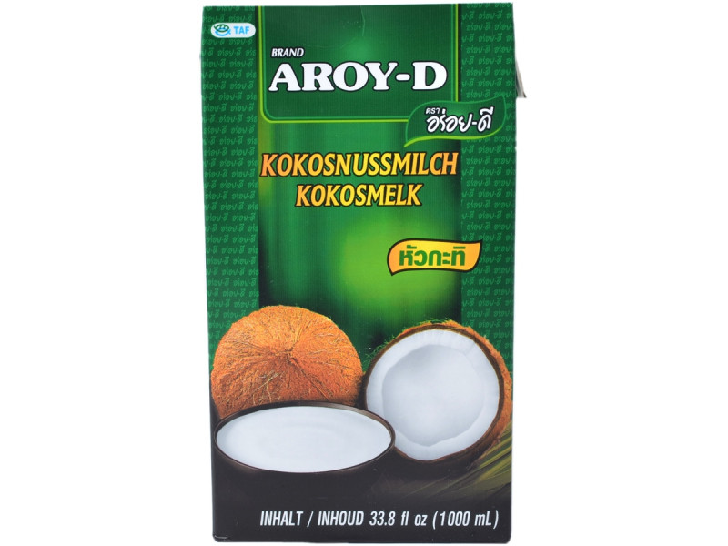 chi tiết AROY-D kokosové mléko 1l
